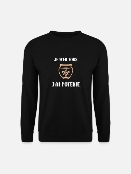Poterie - Sweat-shirt Unisexe - noir
