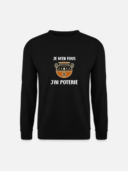 Poterie - Sweat-shirt Unisexe - noir