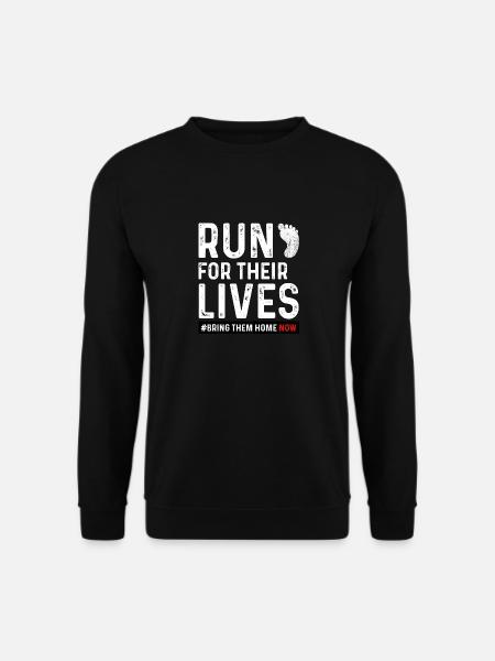 Bring sie jetzt nach Hause Shirt Run for Their Lives Männer - Unisex Pullover - Schwarz