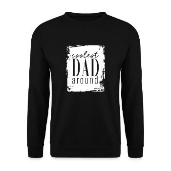 Meilleur papa - Sweat-shirt Unisexe - noir - Devant - Alina (178cm) & Michal (187cm)