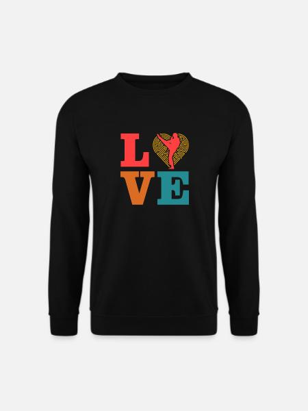 Taekwondo-Liebe - Unisex Pullover - Schwarz