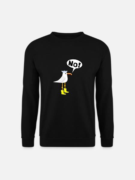 Nope not today - Unisex Sweatshirt - black