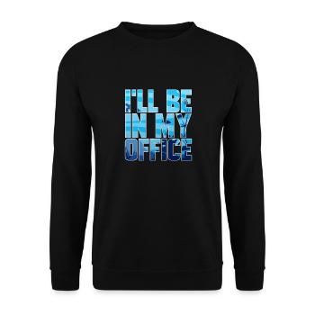 Marine Biology Ocean Marine Biologist - Unisex Sweatshirt - black - Front - Alina (178cm) & Michal (187cm)