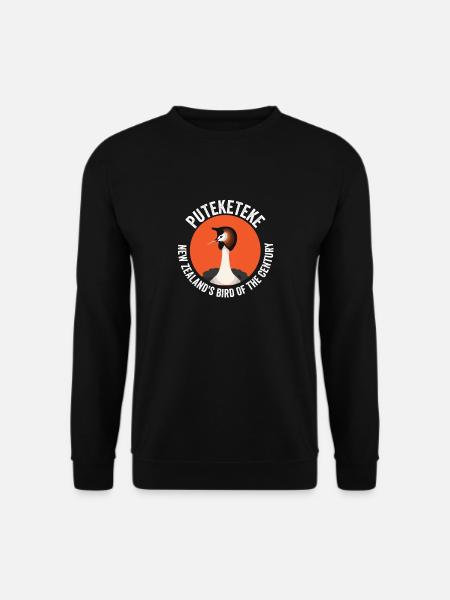 Puteketeke New Zealand's Bird of the Century - Unisex Sweatshirt - black