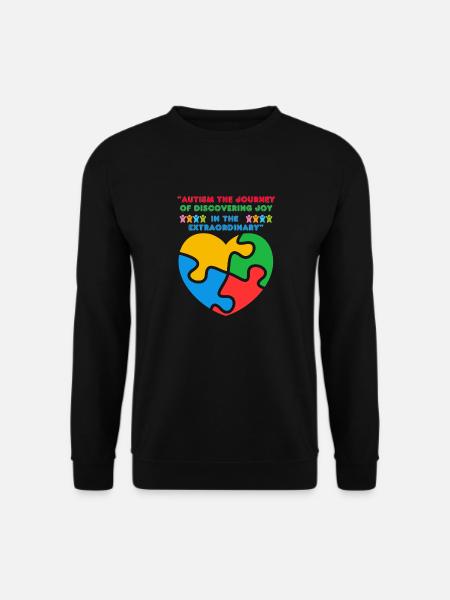 Autism - Unisex Sweatshirt - black