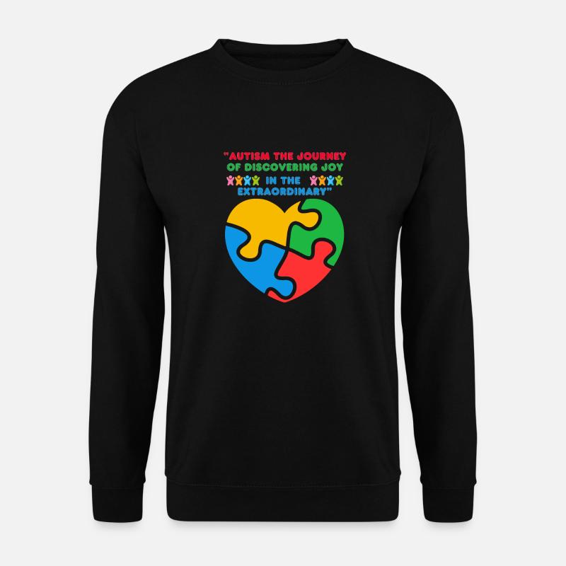 Autism - Unisex Sweatshirt - black