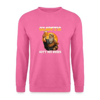 Biertrinker Bierliebhaber Sauf Trink Party Bier - Unisex Pullover - Pink - Vorne
