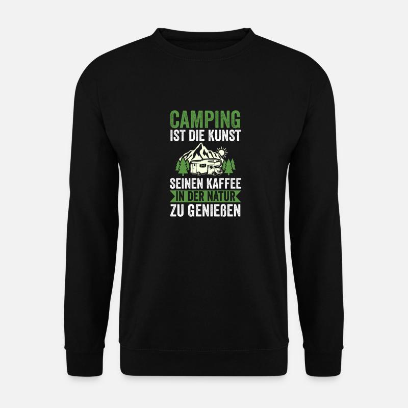 Camping-car Camping-car Camping Camping - Sweat-shirt Unisexe - noir
