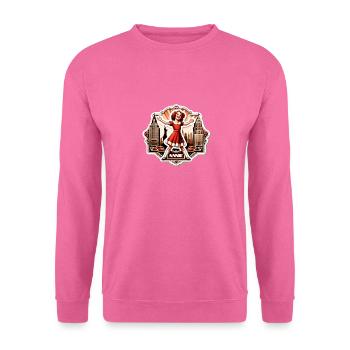 Annie's Big City Dreams - Art Deco Style Musical - Unisex Sweatshirt - pink - Front