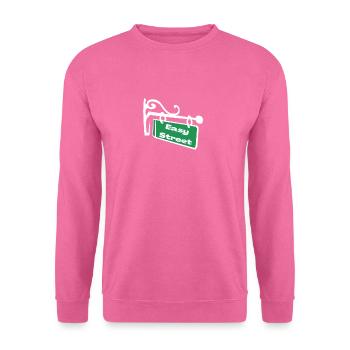 Musikalische Wegbeschreibung - 'Easy Street' Wegweiser Annie - Unisex Pullover - Pink - Vorne