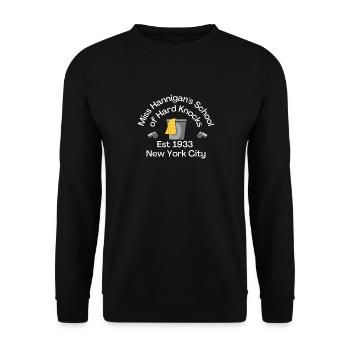 Theatrical Legacy - 'Miss Hannigan's School of - Unisex Sweatshirt - black - Front - Alina (178cm) & Michal (187cm)