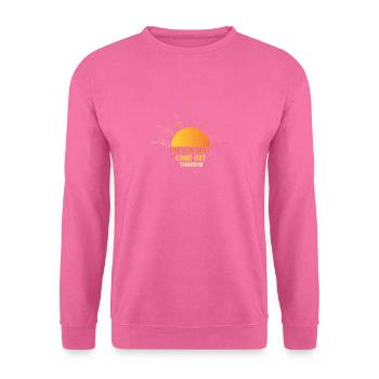 Annie The Sun Will Coming Tomorrow Waise - Unisex Pullover - Pink - Vorne