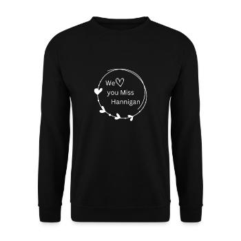 Cherished Annie Villain Tribute - Miss Hannigan's - Unisex Sweatshirt - black - Front - Alina (178cm) & Michal (187cm)