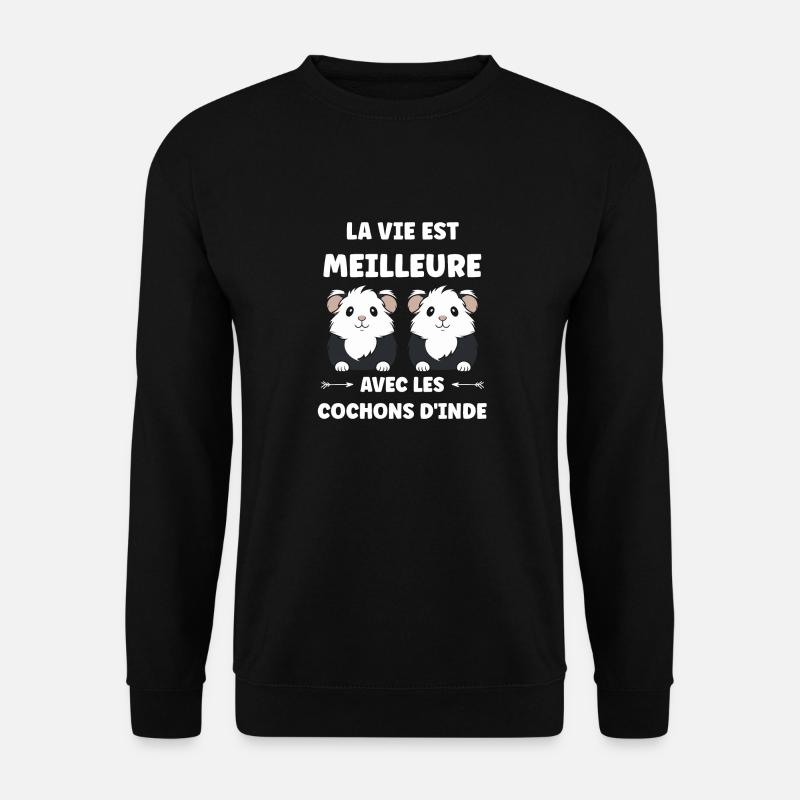 Humour cochon d'ine - Sweat-shirt Unisexe - noir