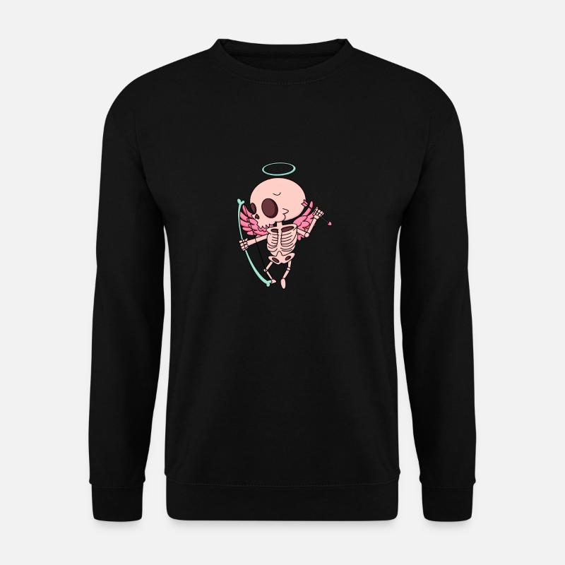 Valentin lustig - Unisex Pullover - Schwarz