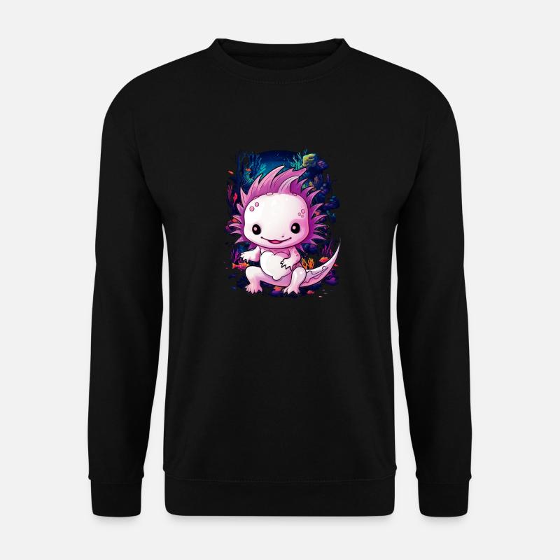 Axolotl - Unisex Sweatshirt - black