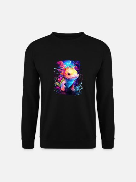 Axolotl - Unisex Sweatshirt - black