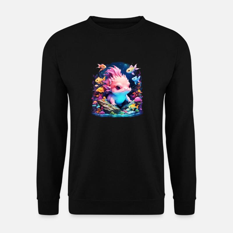 Axolotl - Unisex Sweatshirt - black