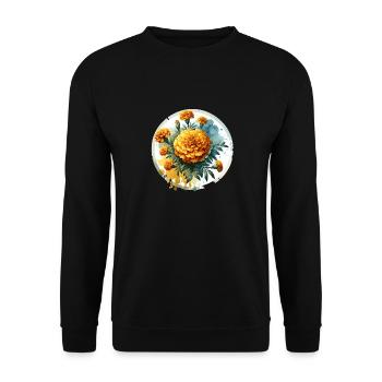 Soucis dessinés - Sweat-shirt Unisexe - noir - Devant - Alina (178cm) & Michal (187cm)