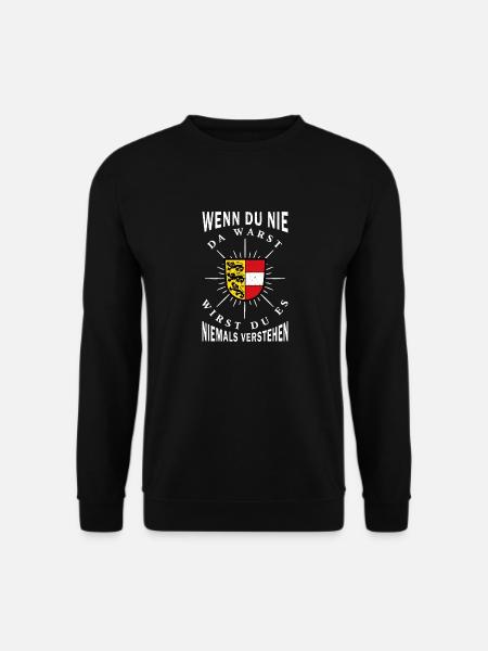 Kärnten Österreich Flagge Wappen Berge - Unisex Pullover - Schwarz