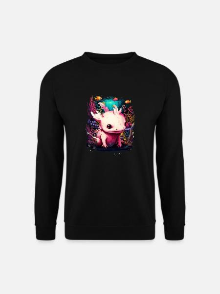 Axolotl - Unisex Pullover - Schwarz
