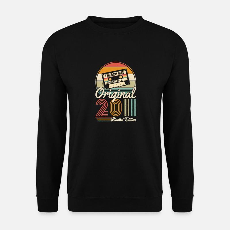 2011 - Born in 2011 - Unisex Sweatshirt - black