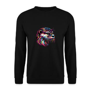 Dwarf gods - Unisex Sweatshirt - black - Front - Alina (178cm) & Michal (187cm)