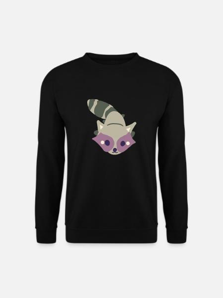 Raccoon - Unisex Sweatshirt - black