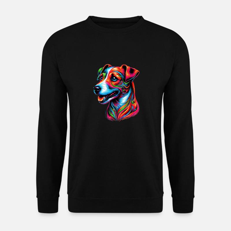 Chien Jack Russell Terrier - Sweat-shirt Unisexe - noir