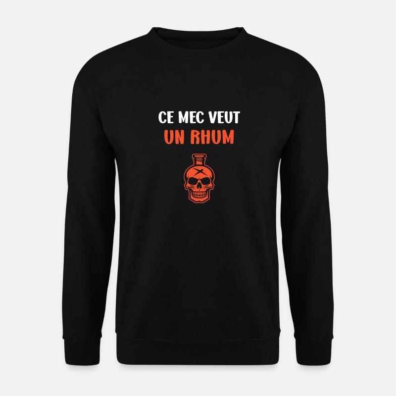 Rhum - Sweat-shirt Unisexe - noir