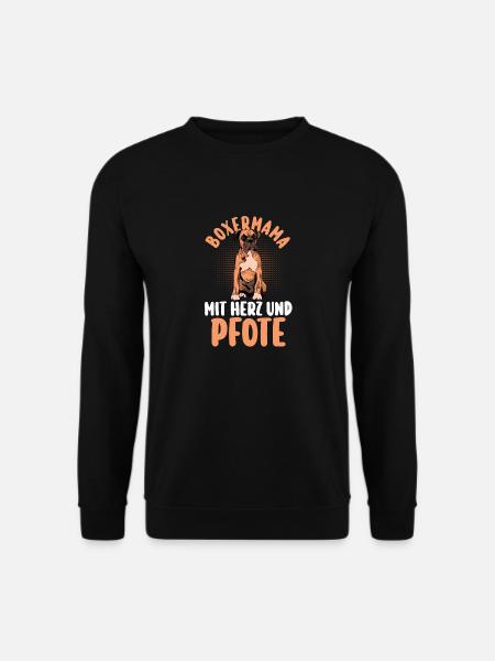 Dog German Boxer - Unisex Sweatshirt - black