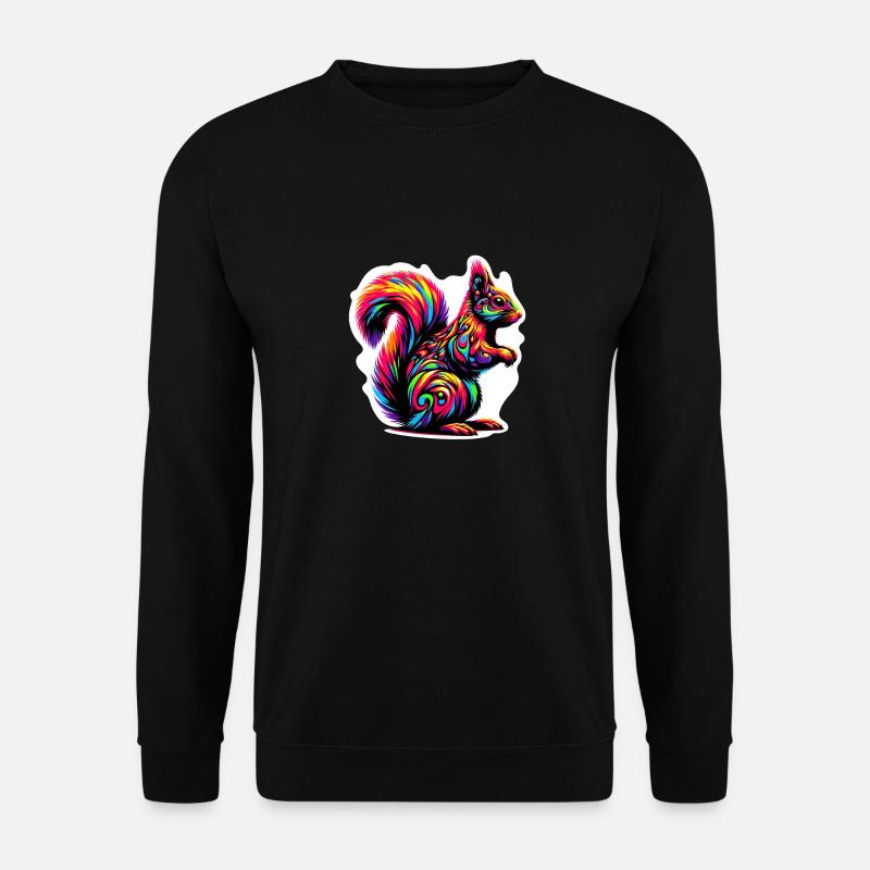 Eichhörnchen - Unisex Pullover - Schwarz