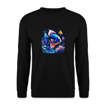Skalar - Unisex Pullover - Schwarz - Vorne - Alina (178cm) & Michal (187cm)