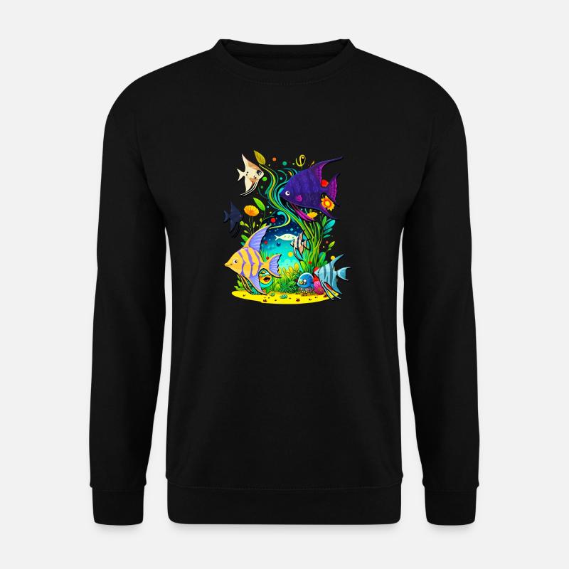 Skalar - Unisex Pullover - Schwarz
