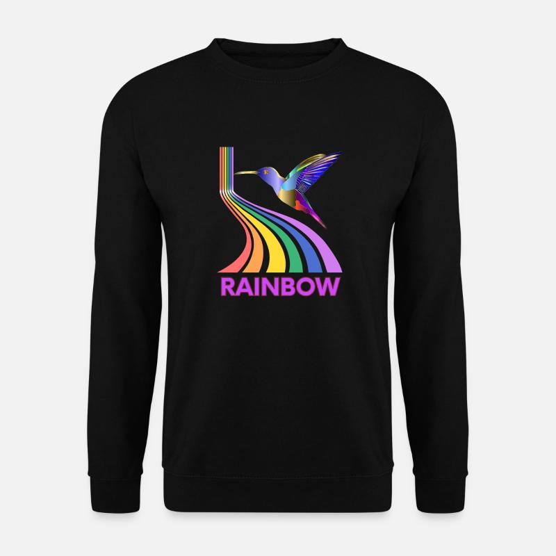 Rainbow - Unisex Sweatshirt - black