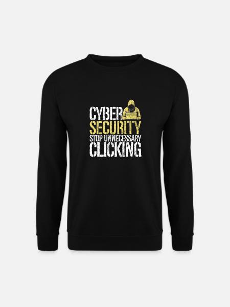 Cyber-sicherheits-hacker-hacking - Unisex Pullover - Schwarz