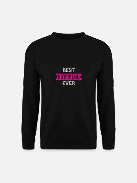 best boyfriend ever - Unisex Sweatshirt - black