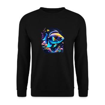 Skalar - Unisex Pullover - Schwarz - Vorne - Alina (178cm) & Michal (187cm)