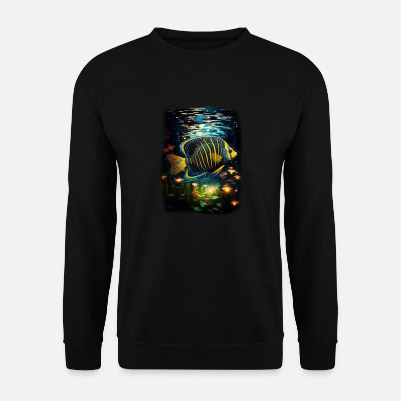 Angelfish - Unisex Sweatshirt - black