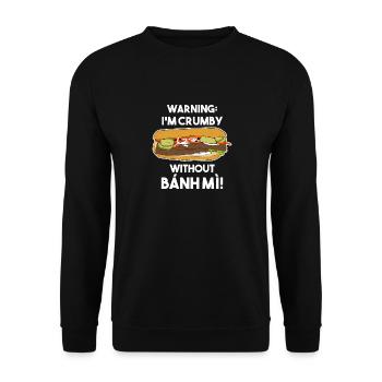 Vietnam Viet Banh Mi Brot Vietnamese I Geschenk - Unisex Pullover - Schwarz - Vorne - Alina (178cm) & Michal (187cm)