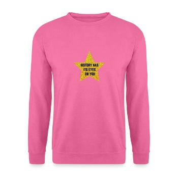 L’histoire de l’étoile d’or de Hamilton a ses yeux - Sweat-shirt Unisexe - rose - Devant