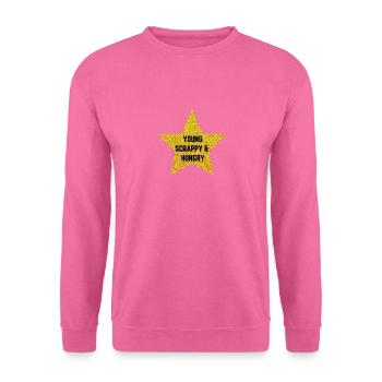 Hamilton Gold Star Jeune Scrappy Affamé - Sweat-shirt Unisexe - rose - Devant