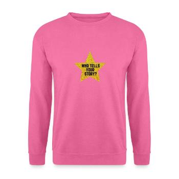 Hamilton Gold Star qui raconte votre histoire - Sweat-shirt Unisexe - rose - Devant