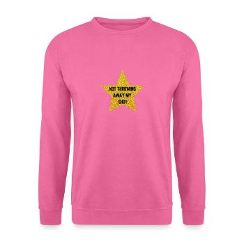 L’étoile d’or de Hamilton ne se jette pas - Sweat-shirt Unisexe - rose - Devant