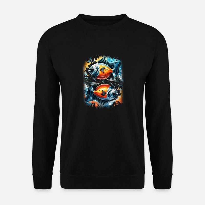 Skalar - Unisex Pullover - Schwarz
