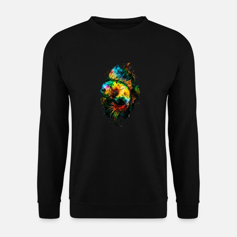 Angelfish - Unisex Sweatshirt - black