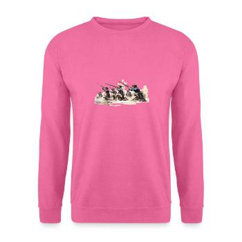 Linieninfanterie 17-18 Jahrhundert Infanterie - Unisex Pullover - Pink - Vorne