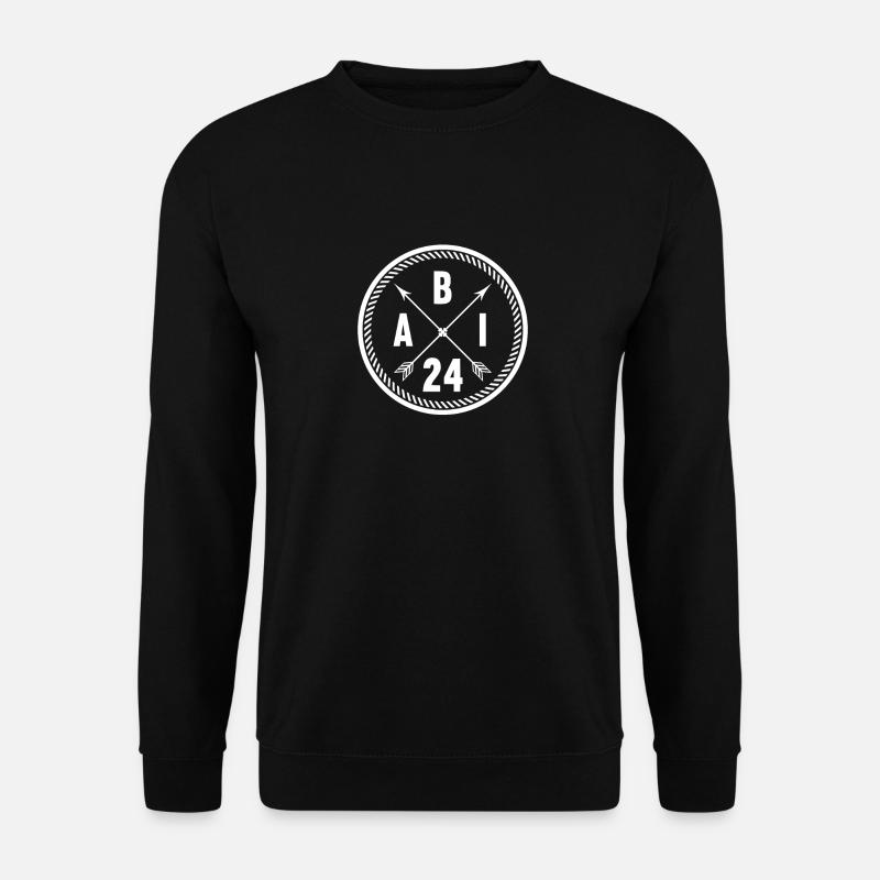 Abitur Junge Mädchen Abi Abitur 2024 - Unisex Pullover - Schwarz