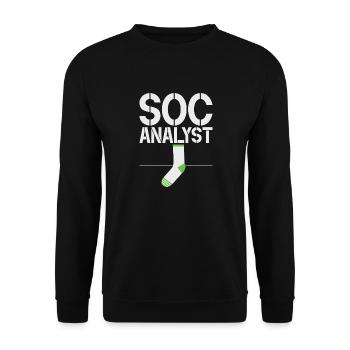 Cyber-sicherheits-hacker-hacking - Unisex Pullover - Schwarz - Vorne - Alina (178cm) & Michal (187cm)