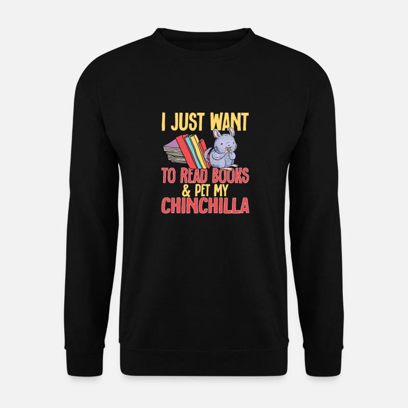 Chinchilla - Unisex Pullover - Schwarz